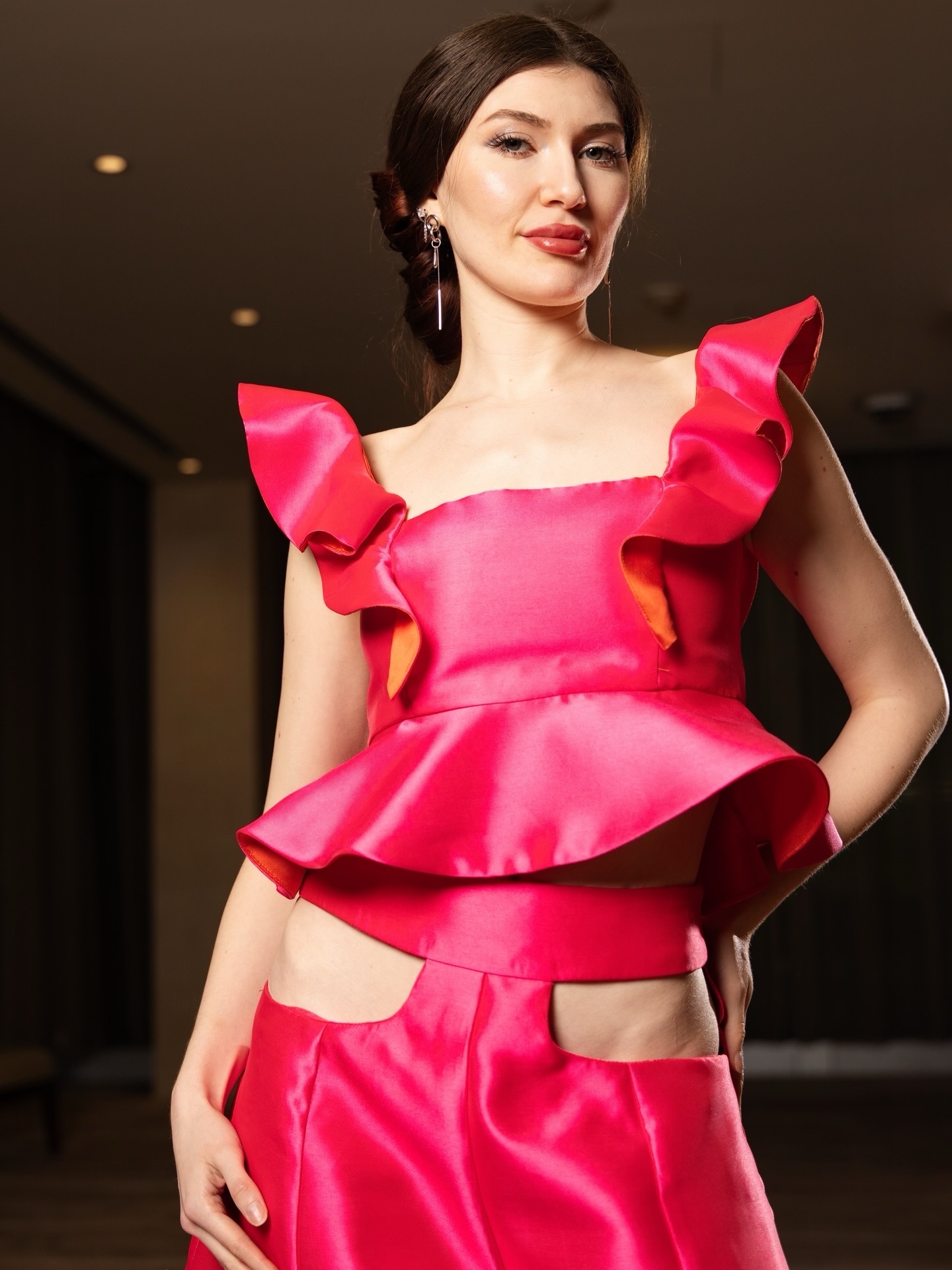 Event makeup — editorial glam